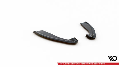 Diffusor Flaps passend für BMW X6 M F86 schwarz Hochglanz