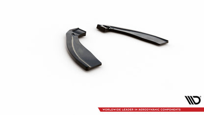 Diffusor Flaps passend für BMW X6 M F86 schwarz Hochglanz