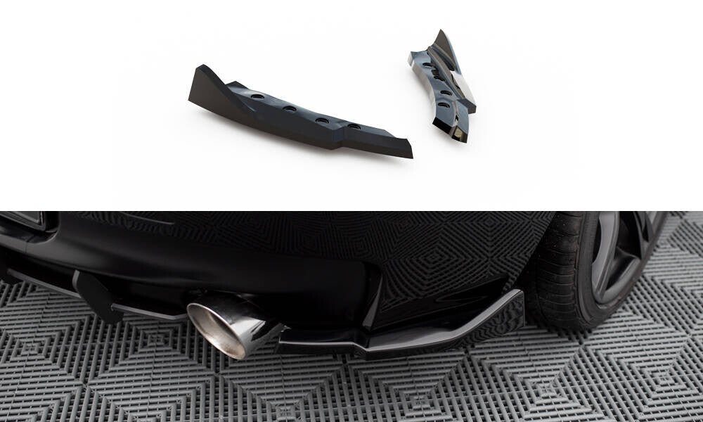 Diffusor Flaps passend für BMW Z4 M-Paket E89 FL schwarz Hochglanz