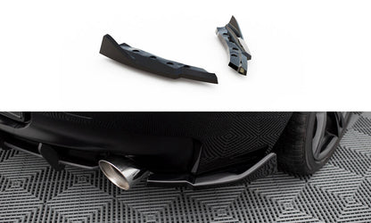 Diffusor Flaps passend für BMW Z4 M-Paket E89 FL schwarz Hochglanz