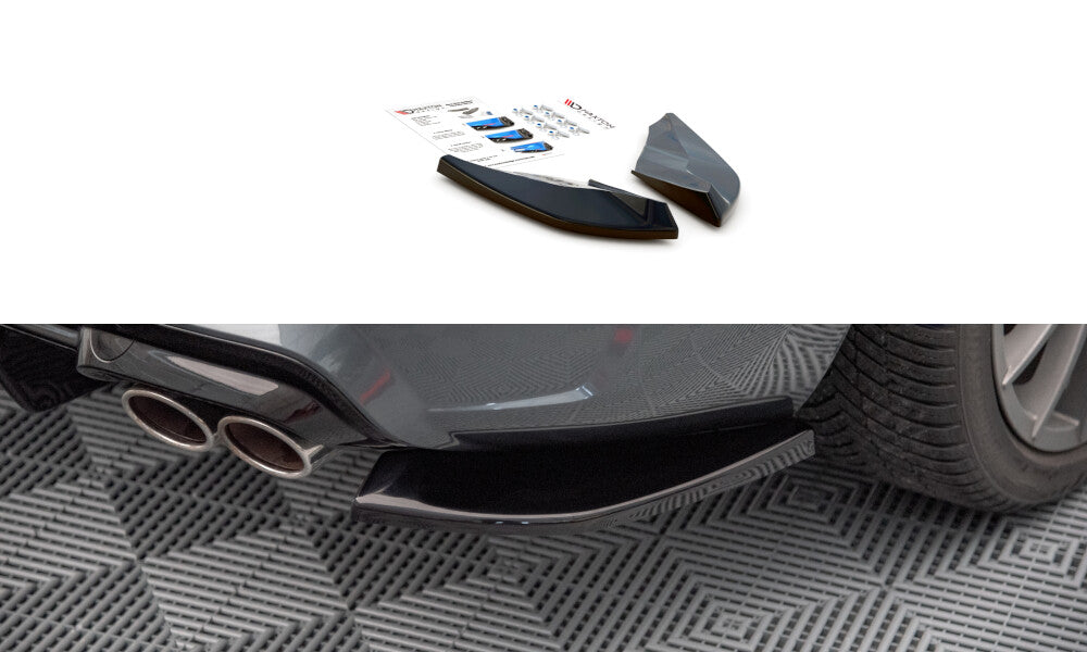 Diffusor Flaps passend für CUPRA Ateca Mk1 / Mk1 FL schwarz Hochglanz