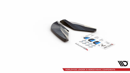 Diffusor Flaps passend für CUPRA Ateca Mk1 / Mk1 FL schwarz Hochglanz