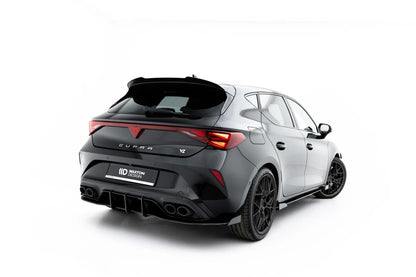 Diffusor Flaps passend für Cupra Leon Hatchback Mk1 Facelift schwarz Hochglanz