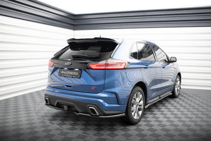 Diffusor Flaps passend für Ford Edge ST Mk2 FL schwarz Hochglanz