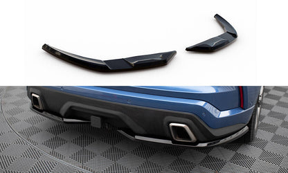 Diffusor Flaps passend für Ford Edge ST Mk2 FL schwarz Hochglanz