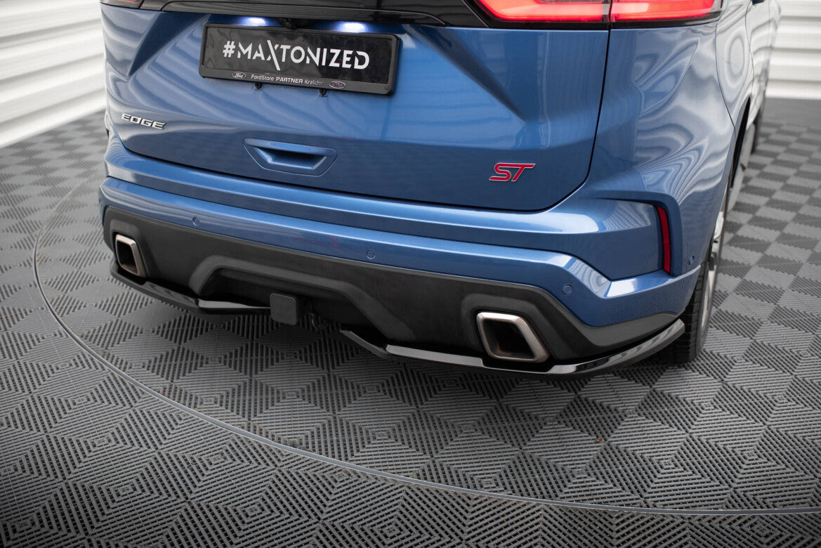 Diffusor Flaps passend für Ford Edge ST Mk2 FL schwarz Hochglanz