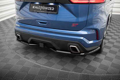 Diffusor Flaps passend für Ford Edge ST Mk2 FL schwarz Hochglanz