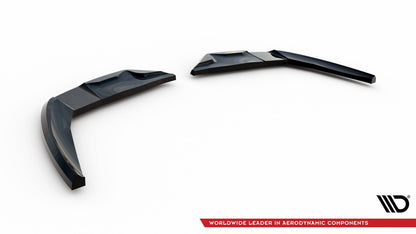 Diffusor Flaps passend für Ford Edge ST Mk2 FL schwarz Hochglanz