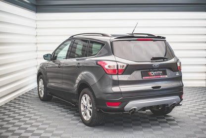 Diffusor Flaps passend für Ford Escape Mk3 schwarz Hochglanz