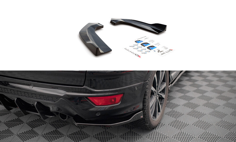 Diffusor Flaps passend für Ford Escape ST-Line Mk3 schwarz Hochglanz