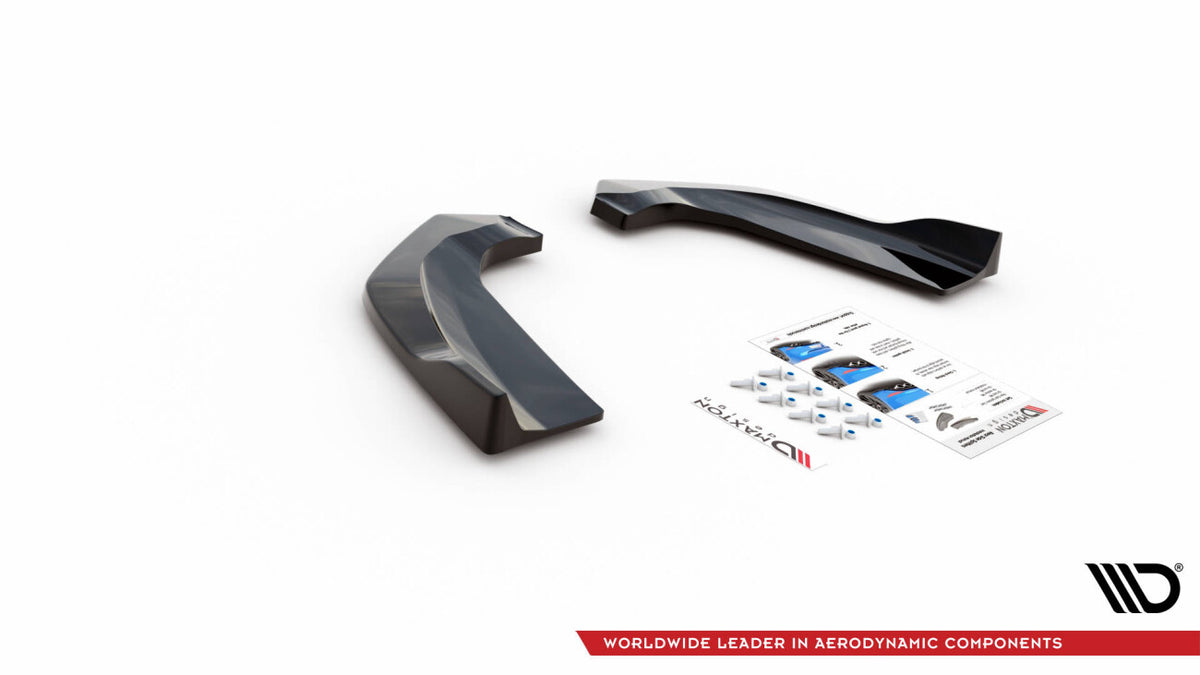 Diffusor Flaps passend für Ford Escape ST-Line Mk3 schwarz Hochglanz