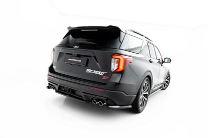 Diffusor Flaps passend für Ford Explorer ST Mk6  schwarz Hochglanz