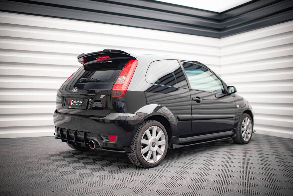 Diffusor Flaps passend für Ford Fiesta ST Mk6 schwarz Hochglanz