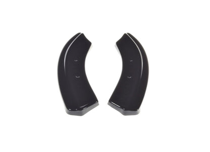 Diffusor Flaps passend für Ford Fiesta ST Mk6 schwarz Hochglanz
