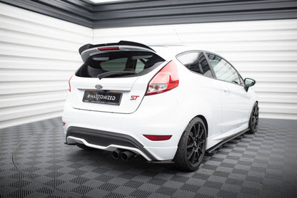 Diffusor Flaps passend für Ford Fiesta ST / ST-Line / Zetec S Mk7 FL schwarz Hochglanz