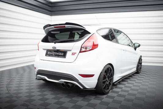 Diffusor Flaps passend für Ford Fiesta ST / ST-Line / Zetec S Mk7 FL schwarz Hochglanz