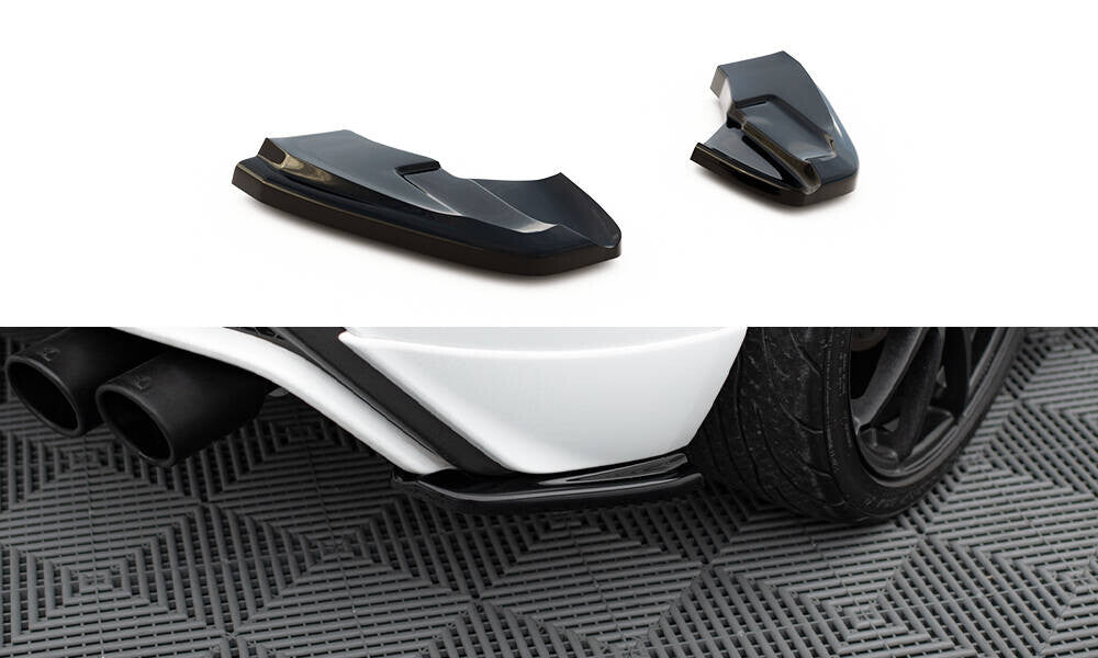 Diffusor Flaps passend für Ford Fiesta ST / ST-Line / Zetec S Mk7 FL schwarz Hochglanz