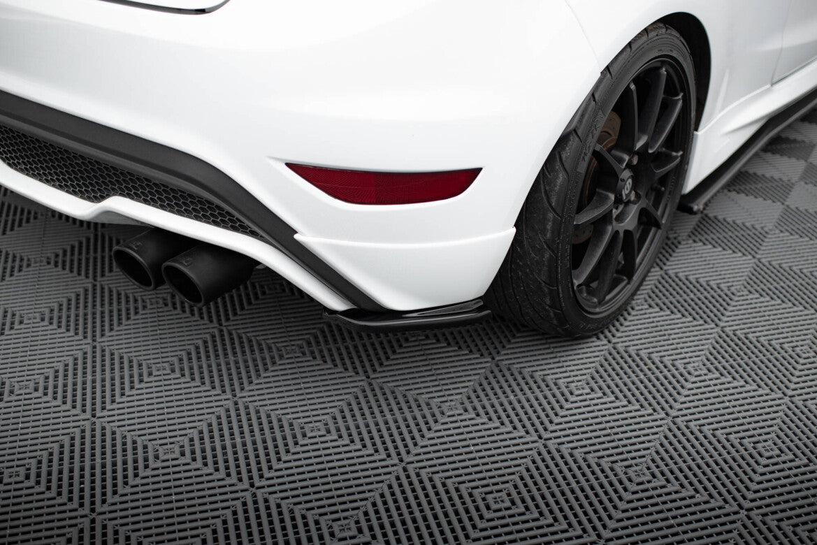 Diffusor Flaps passend für Ford Fiesta ST / ST-Line / Zetec S Mk7 FL schwarz Hochglanz