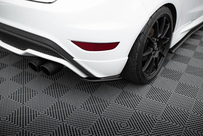 Diffusor Flaps passend für Ford Fiesta ST / ST-Line / Zetec S Mk7 FL schwarz Hochglanz