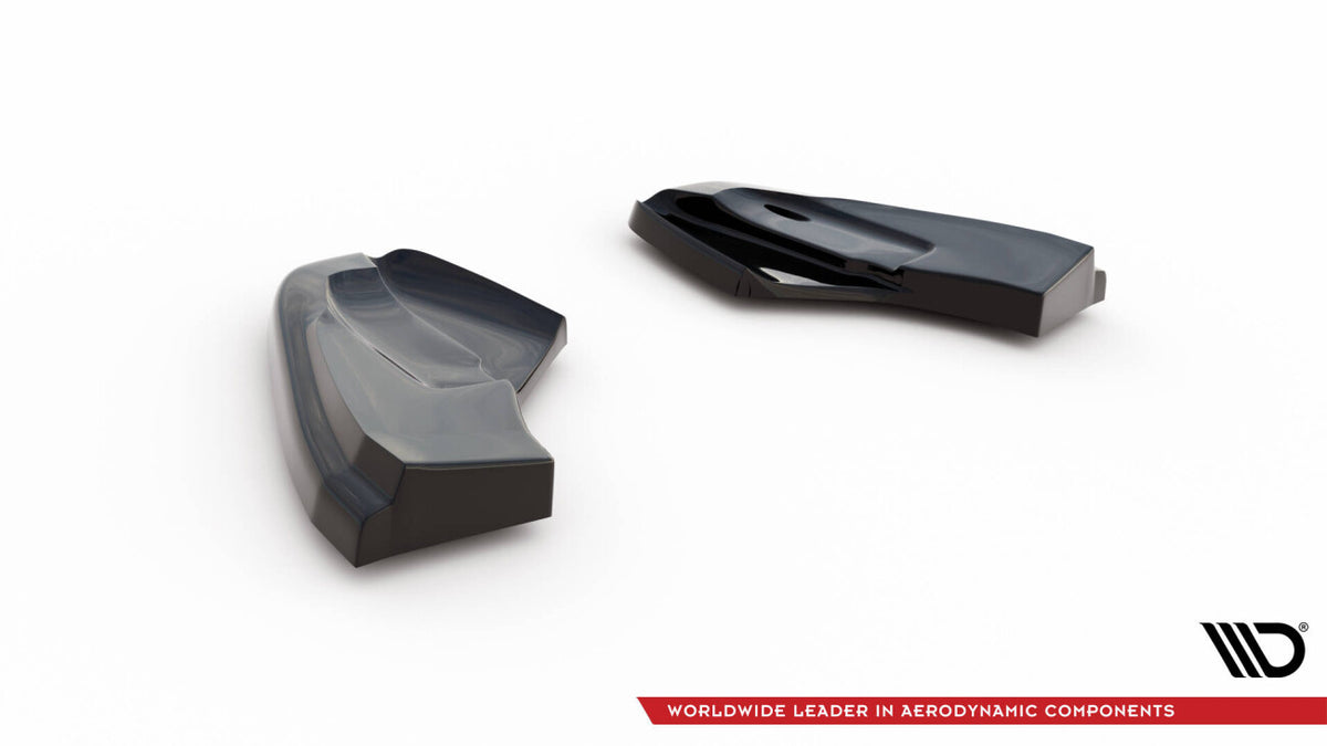 Diffusor Flaps passend für Ford Fiesta ST / ST-Line / Zetec S Mk7 FL schwarz Hochglanz