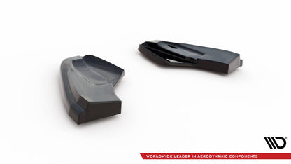 Diffusor Flaps passend für Ford Fiesta ST / ST-Line / Zetec S Mk7 FL schwarz Hochglanz