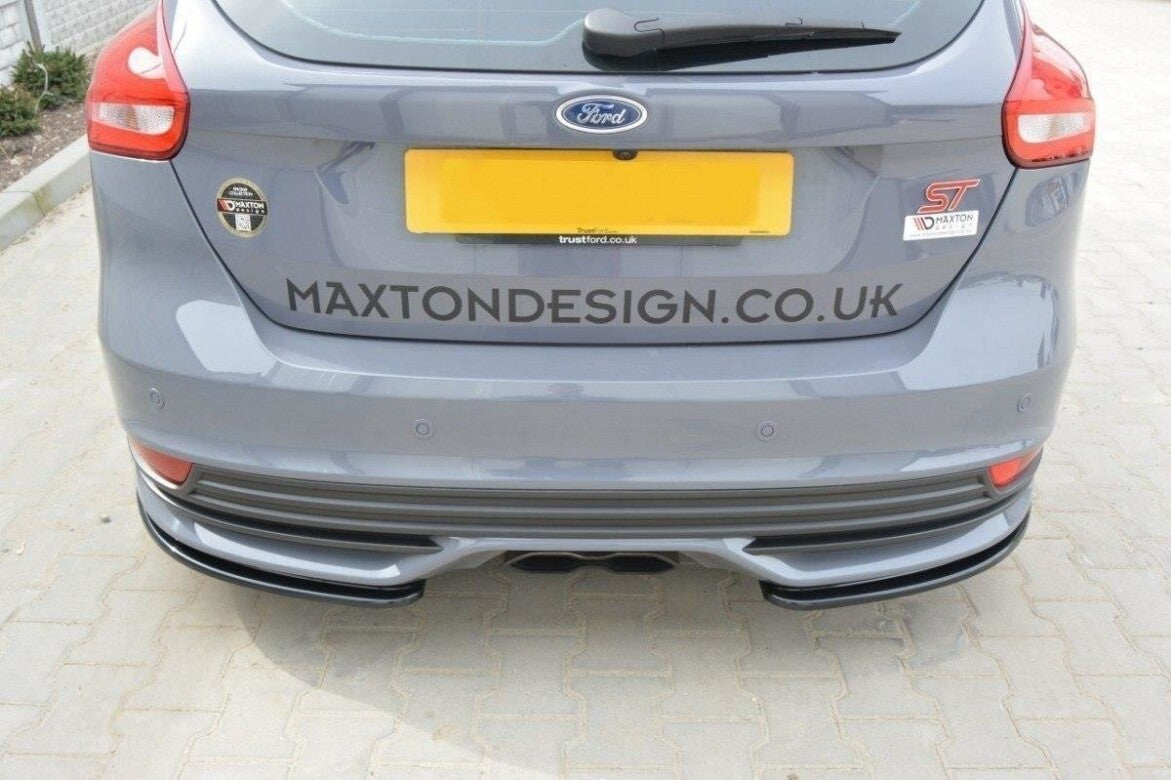 Diffusor Flaps passend für Ford Focus 3 ST FL schwarz matt