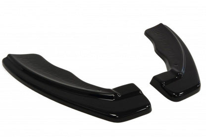 Diffusor Flaps passend für Ford Focus RS Mk2 schwarz Hochglanz