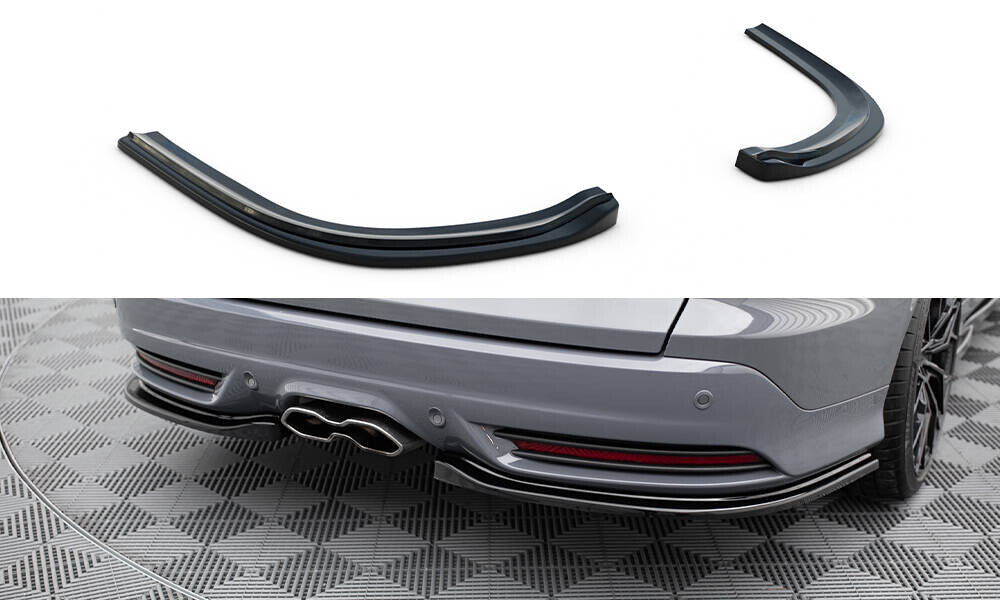 Diffusor Flaps passend für Ford Focus ST Kombi Mk3 / Mk3 FL schwarz Hochglanz