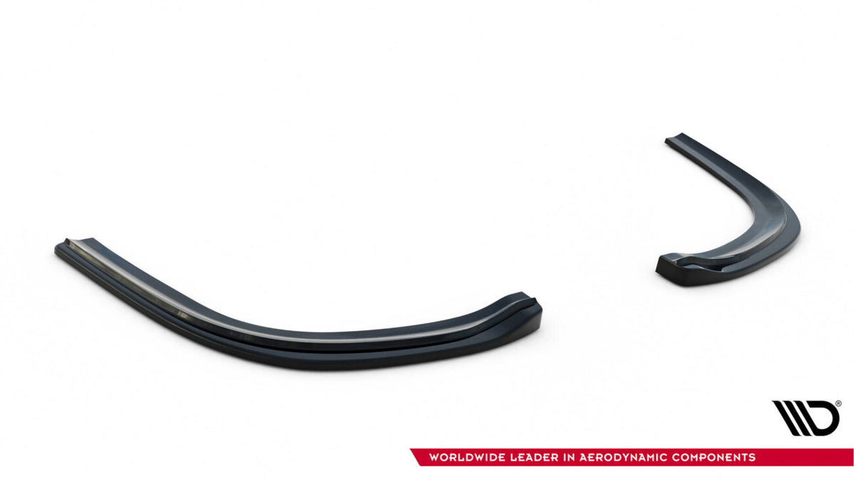 Diffusor Flaps passend für Ford Focus ST Kombi Mk3 / Mk3 FL schwarz Hochglanz