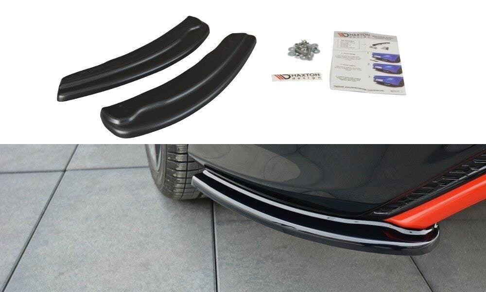 Diffusor Flaps passend für Ford Focus ST-Line Mk3 FL schwarz Hochglanz
