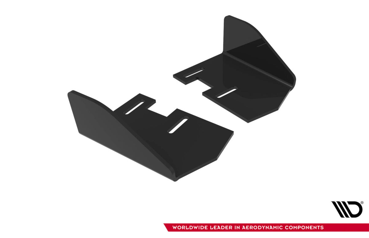 Diffusor Flaps passend für Ford Focus ST Mk3 FL schwarz Hochglanz