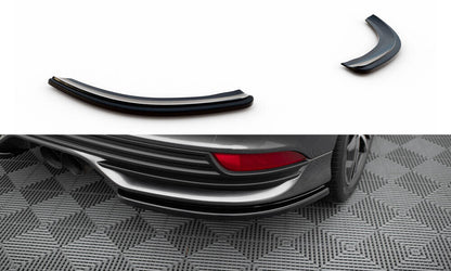 Diffusor Flaps passend für Ford Focus ST Mk3 FL schwarz Hochglanz