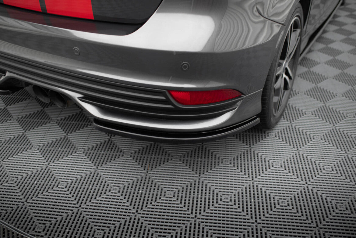 Diffusor Flaps passend für Ford Focus ST Mk3 FL schwarz Hochglanz