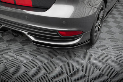 Diffusor Flaps passend für Ford Focus ST Mk3 FL schwarz Hochglanz