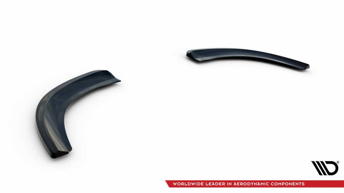 Diffusor Flaps passend für Ford Focus ST Mk3 FL schwarz Hochglanz