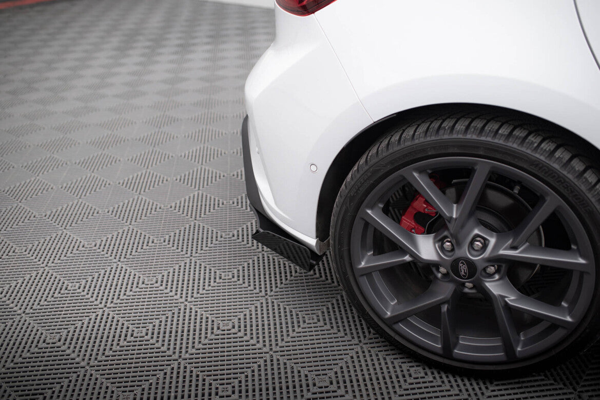 Diffusor Flaps passend für Ford Focus ST Mk4 schwarz Hochglanz