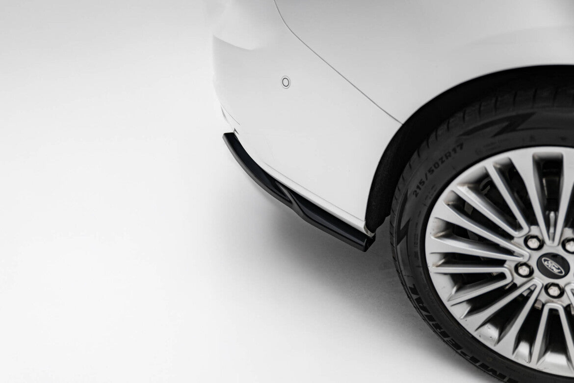 Diffusor Flaps passend für Ford Focus Vignale Kombi Mk4 schwarz Hochglanz