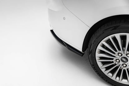Diffusor Flaps passend für Ford Focus Vignale Kombi Mk4 schwarz Hochglanz