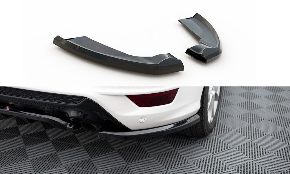 Diffusor Flaps passend für Ford Kuga ST-Line Mk2 FL schwarz Hochglanz