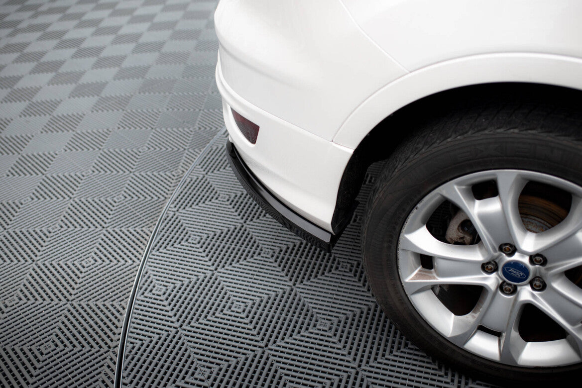 Diffusor Flaps passend für Ford Kuga ST-Line Mk2 FL schwarz Hochglanz