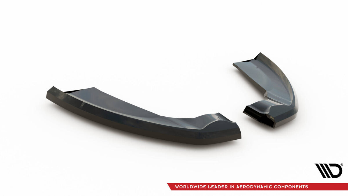 Diffusor Flaps passend für Ford Kuga ST-Line Mk2 FL schwarz Hochglanz