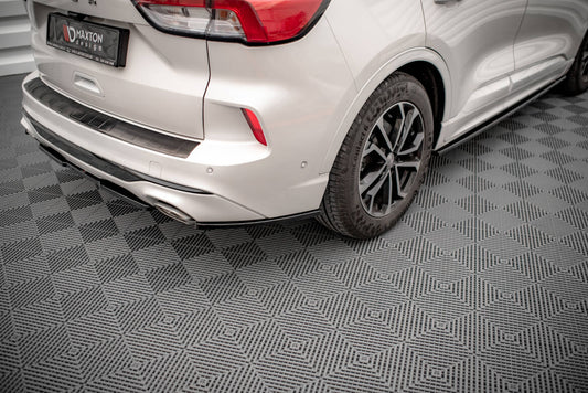 Diffusor Flaps passend für Ford Kuga ST-Line Mk3 schwarz Hochglanz
