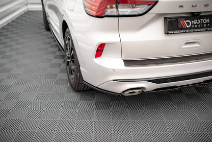 Diffusor Flaps passend für Ford Kuga ST-Line Mk3 schwarz Hochglanz