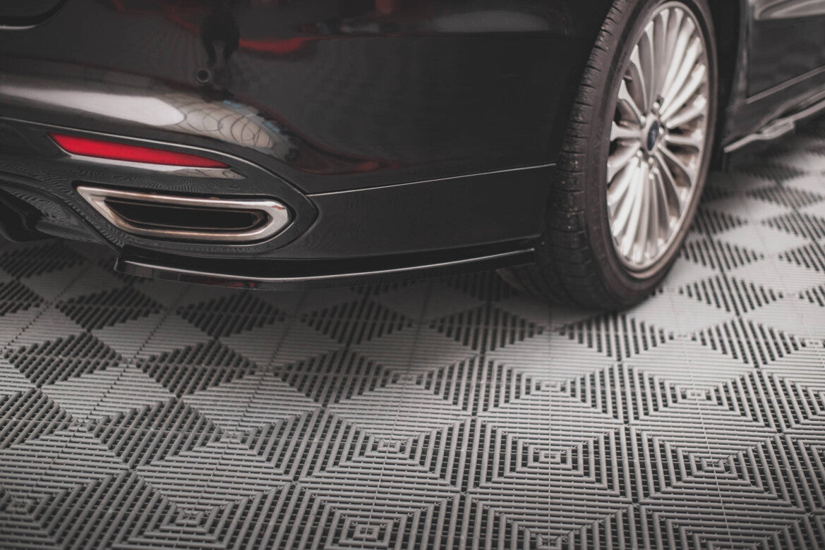 Diffusor Flaps passend für Ford Mondeo Mk5 schwarz Hochglanz