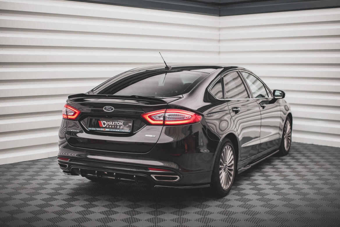 Diffusor Flaps passend für Ford Mondeo Mk5 schwarz Hochglanz