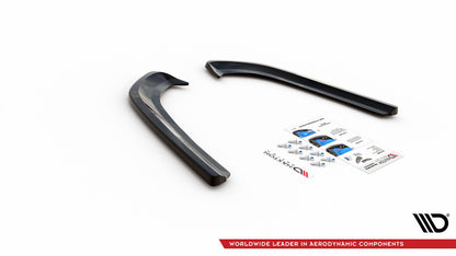 Diffusor Flaps passend für Ford Mondeo Mk5 schwarz Hochglanz