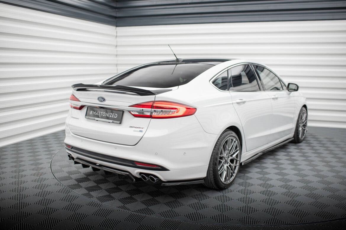 Diffusor Flaps passend für Ford Mondeo Sport Mk5 FL / Fusion Sport Mk2 FL schwarz Hochglanz