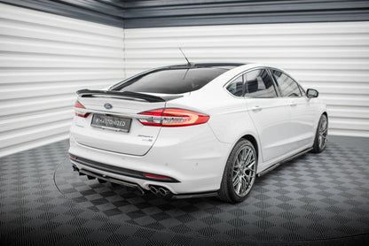 Diffusor Flaps passend für Ford Mondeo Sport Mk5 FL / Fusion Sport Mk2 FL schwarz Hochglanz