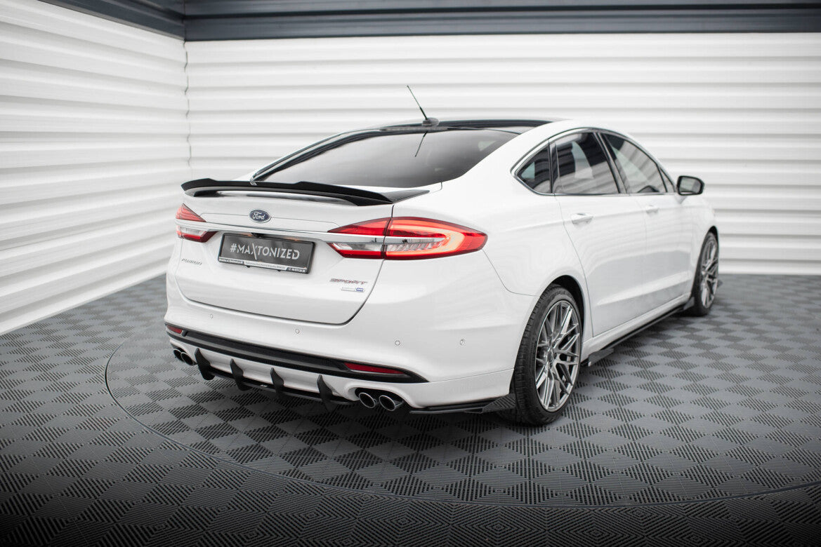 Diffusor Flaps passend für Ford Mondeo Sport Mk5 FL / Fusion Sport Mk2 FL schwarz Hochglanz