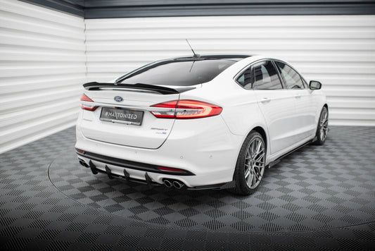 Diffusor Flaps passend für Ford Mondeo Sport Mk5 FL / Fusion Sport Mk2 FL schwarz Hochglanz
